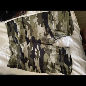 ❌ SOLD ❌ Camo biker shorts